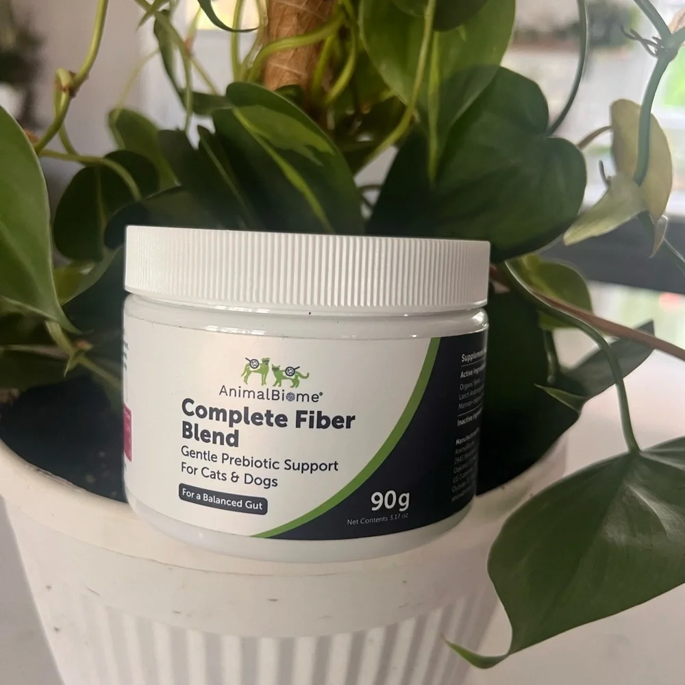 Complete Fiber Blend for Dogs - White